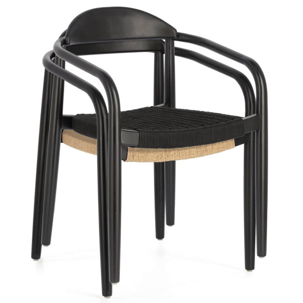 Стул La Forma GLYNIS CC2034J01 Черный-14