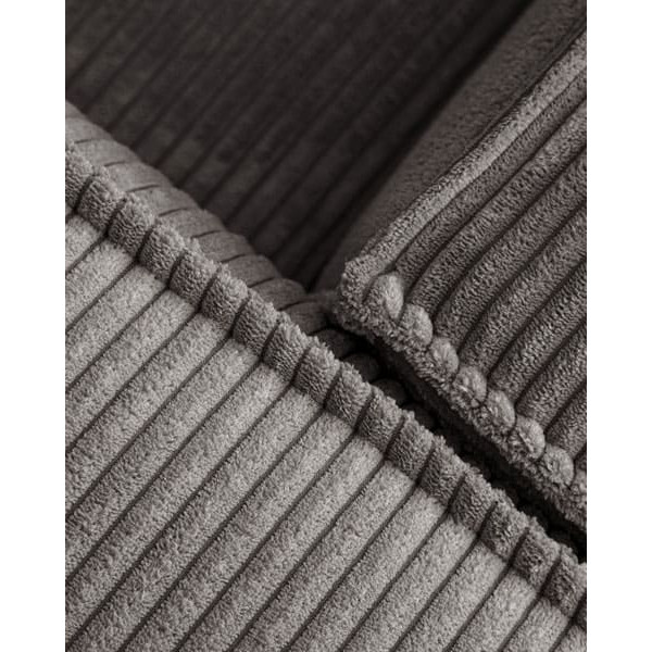 Диван 2-місний La Forma BLOK S571LN15 Сірий вельвет 210 см-7