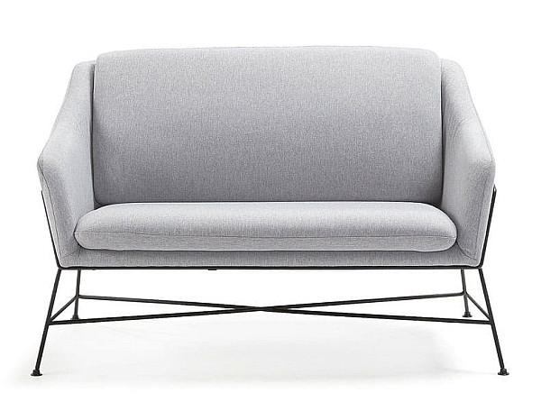 Диван 2-местный La Forma BRIDA S521J03 Светло-серый-1