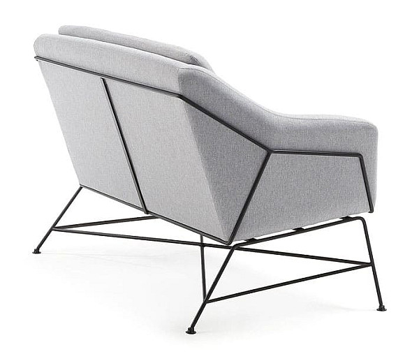 Диван 2-местный La Forma BRIDA S521J03 Светло-серый-2