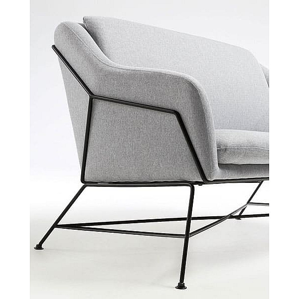 Диван 2-местный La Forma BRIDA S521J03 Светло-серый-3