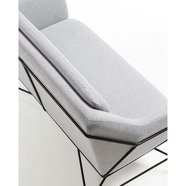 Диван 2-местный La Forma BRIDA S521J03 Светло-серый-5
