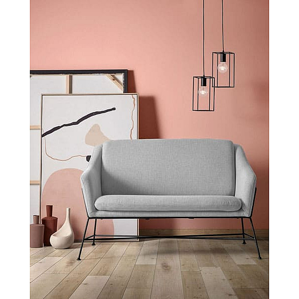 Диван 2-местный La Forma BRIDA S521J03 Светло-серый-7