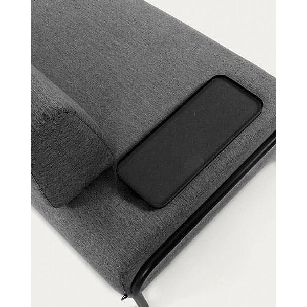 Диван 3-місний La Forma COMPO S583BB02 Темно-сірий-2