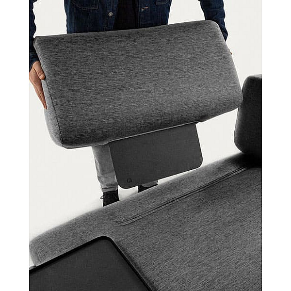 Диван 3-місний La Forma COMPO S583BB02 Темно-сірий-9