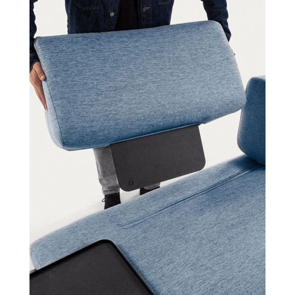 Диван 3-местный La Forma COMPO S583BB26 Синий-2