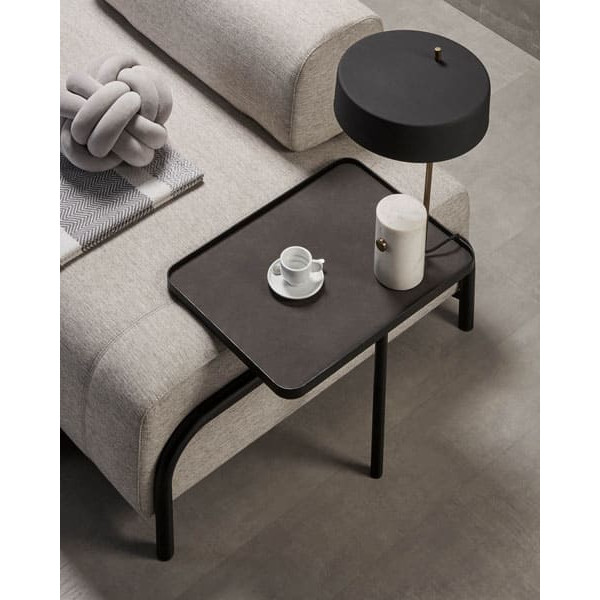 Диван 3-местный с приставным столиком La Forma COMPO S587BB12 Бежевый-6