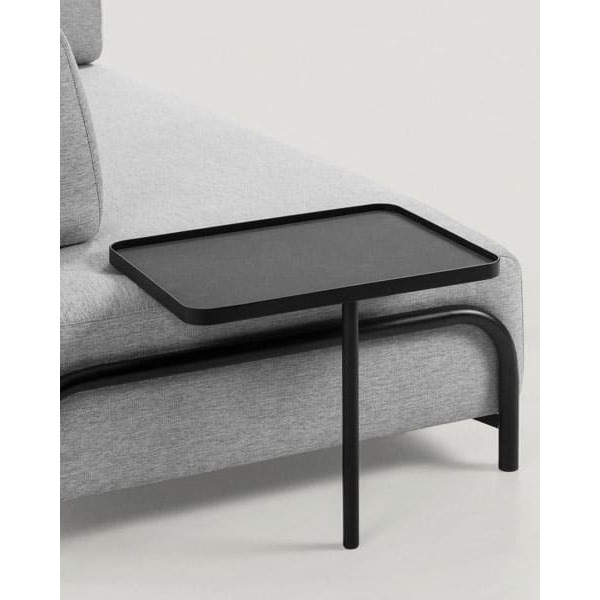 3-місний диван з приставним столиком La Forma COMPO S587BB14 Світло-сірий-8