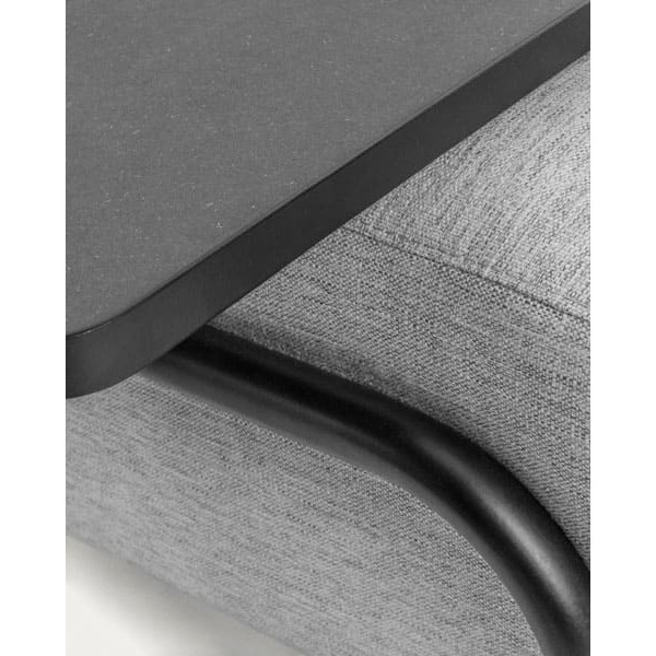 3-місний диван з приставним столиком La Forma COMPO S587BB14 Світло-сірий-9