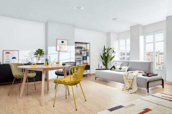 3-місний диван з приставним столиком La Forma COMPO S587BB14 Світло-сірий-12