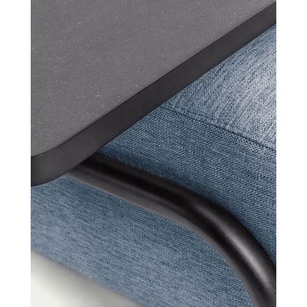 Диван 3-местный с приставным столиком La Forma COMPO S587BB26 Синий-8