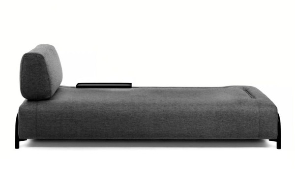 Диван 3-местный с подносом La Forma COMPO S588BB0 Темно-серый-1