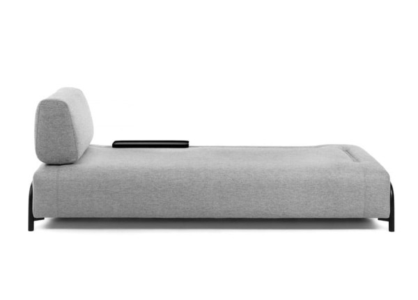 Диван 3-місний з підносом La Forma COMPO S588BB14 Світло-сірий-1