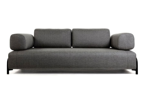 Диван 3-місний La Forma COMPO S589BB02 Темно-сірий-9