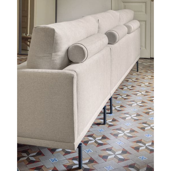 Угловой диван 4-местный с правым шезлонгом La Forma GALENE S801_43D_GR39 Бежевый-6