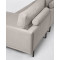 Кутовий диван 3-місний з правим шезлонгом La Forma GALENE S801_40D_GR39 Бежевий-11-thumb