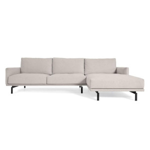 Кутовий диван 4-місний з правим шезлонгом La Forma GALENE S801_43D_GR39 Бежевий