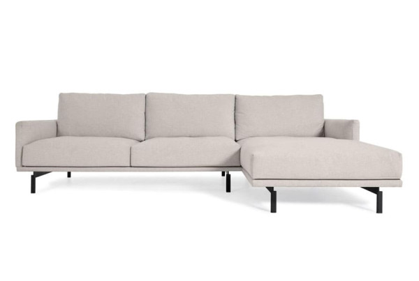 Угловой диван 4-местный с правым шезлонгом La Forma GALENE S801_43D_GR39 Бежевый-0