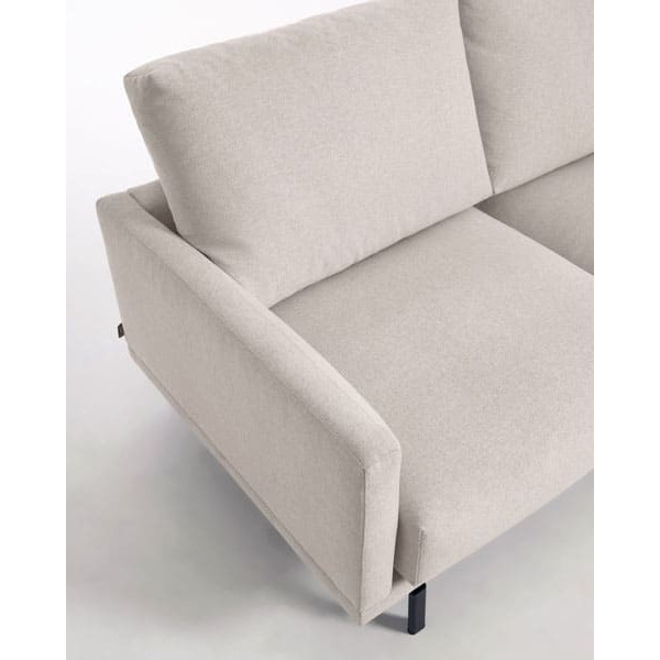 Кутовий диван 3-місний з правим шезлонгом La Forma GALENE S801_41D_GR39 Бежевий 194 см-4