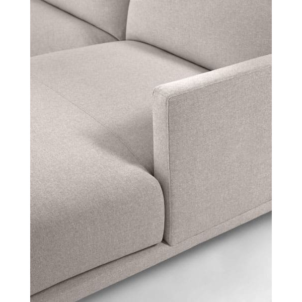 Кутовий диван 3-місний з правим шезлонгом La Forma GALENE S801_41D_GR39 Бежевий 194 см-6