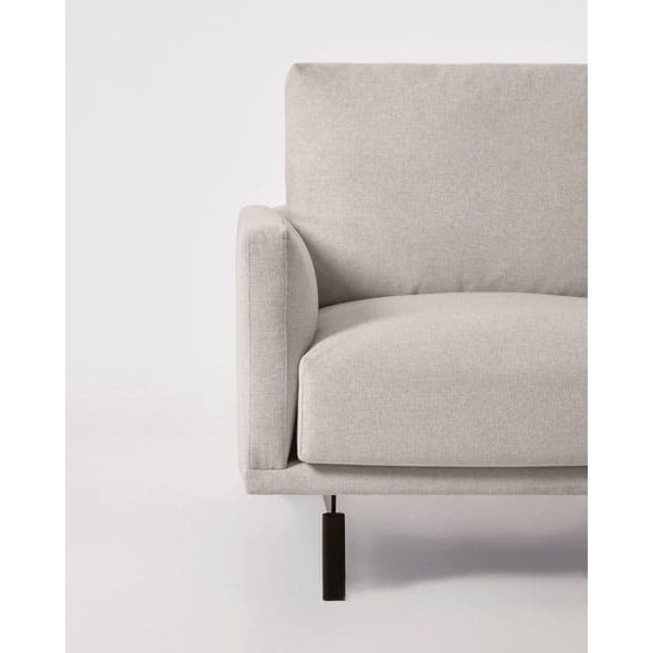 Кутовий диван 3-місний з правим шезлонгом La Forma GALENE S801_41D_GR39 Бежевий 194 см-7