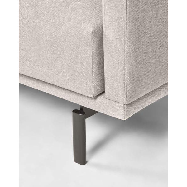 Угловой диван 3-местный с левым шезлонгом La Forma GALENE S801_41I_GR39 Бежевый 194 см-3