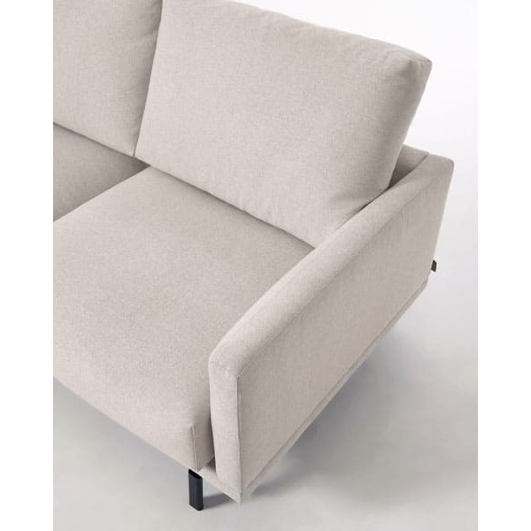 Угловой диван 3-местный с левым шезлонгом La Forma GALENE S801_41I_GR39 Бежевый 194 см-4