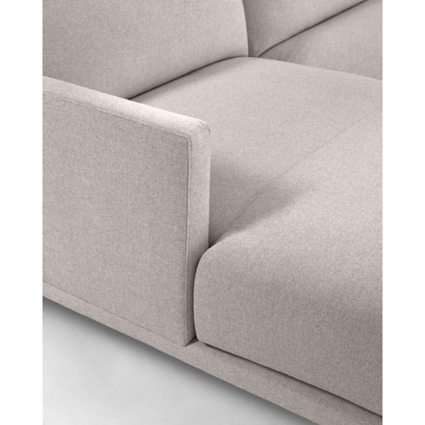 Угловой диван 3-местный с левым шезлонгом La Forma GALENE S801_41I_GR39 Бежевый 194 см-2