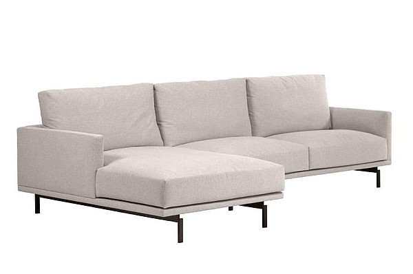 Угловой диван 3-местный с левым шезлонгом La Forma GALENE S801_43I_GR39 Бежевый-1