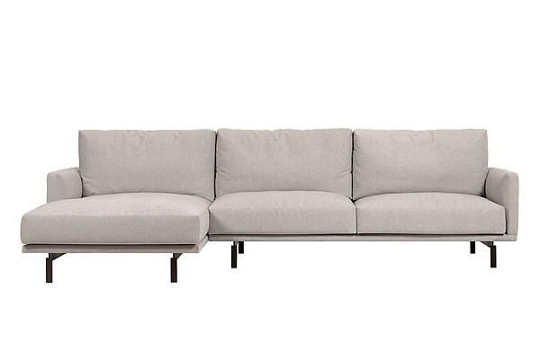 Угловой диван 3-местный с левым шезлонгом La Forma GALENE S801_43I_GR39 Бежевый-0