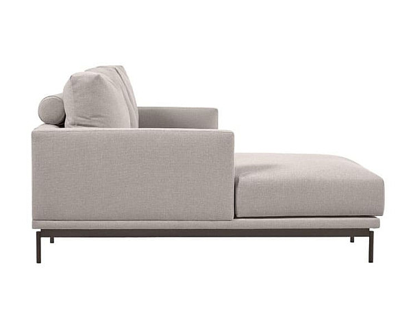 Угловой диван 3-местный с левым шезлонгом La Forma GALENE S801_43I_GR39 Бежевый-2