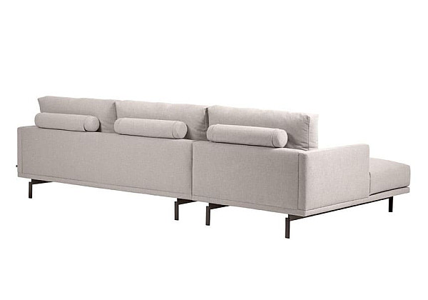 Угловой диван 3-местный с левым шезлонгом La Forma GALENE S801_43I_GR39 Бежевый-3