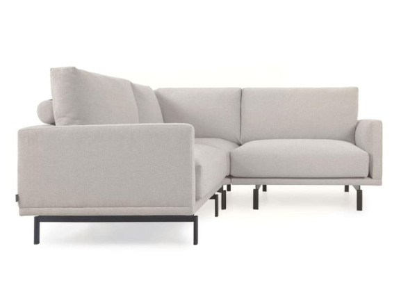 Кутовий диван 2-місний La Forma GALENE S801_50_GR39 Бежевий-1