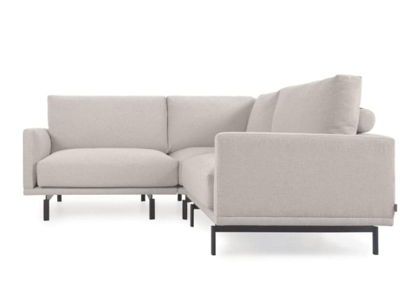 Кутовий диван 2-місний La Forma GALENE S801_50_GR39 Бежевий-2