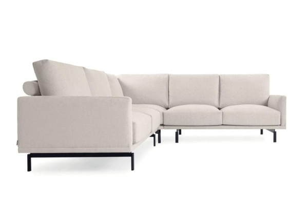 Кутовий диван 4-місний La Forma GALENE S801_53_GR39 Бежевий 267х267 см-2