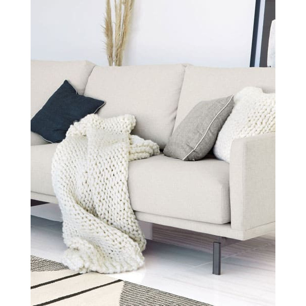 Диван 4-местный La Forma GALENE S801_70_GR39 Бежевый 334 см-16