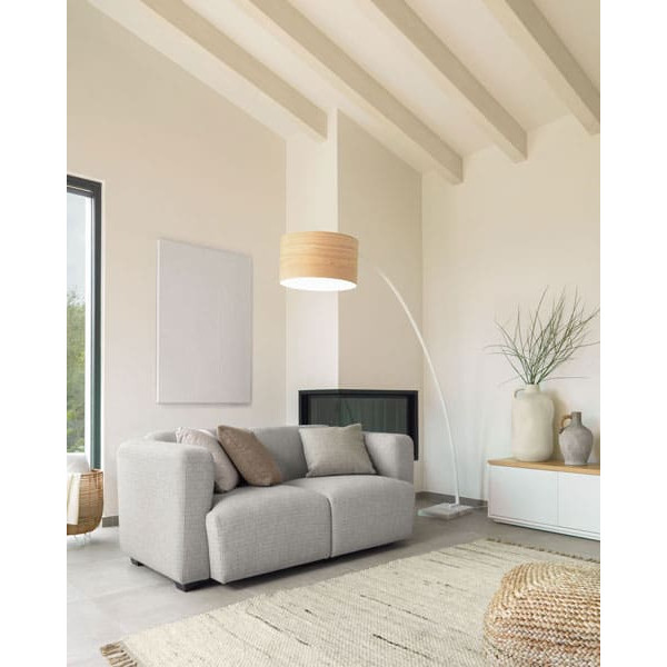 Диван 2-местный La Forma LEGARA S754MN14 Серый-1