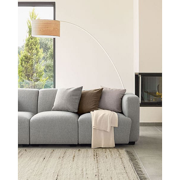 Диван 3-местный La Forma LEGARA S755MN14 Серый-2