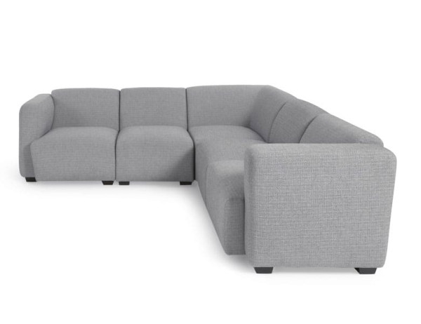 Кутовий диван 5-місний La Forma LEGARA S756MN14 Сірий-1