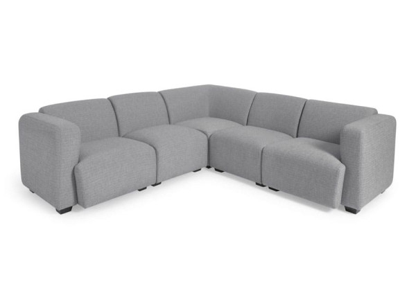 Кутовий диван 5-місний La Forma LEGARA S756MN14 Сірий-0