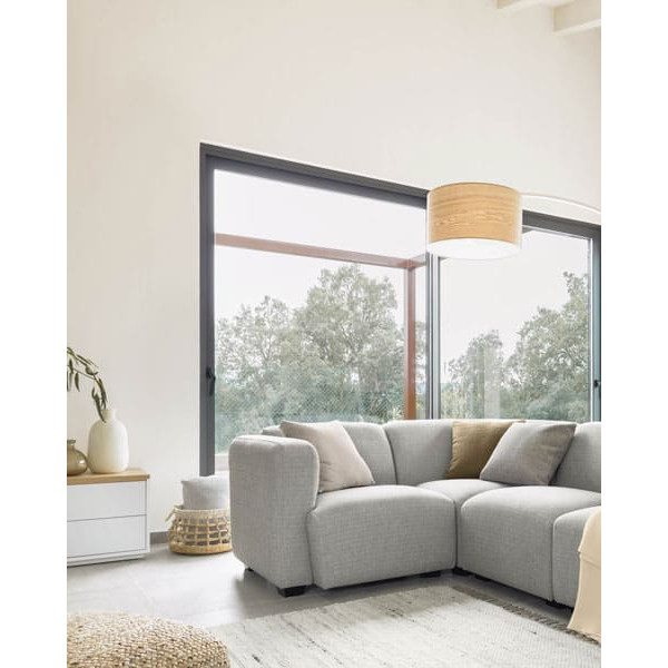 Кутовий диван 4-місний La Forma LEGARA S757MN14 Сірий-8