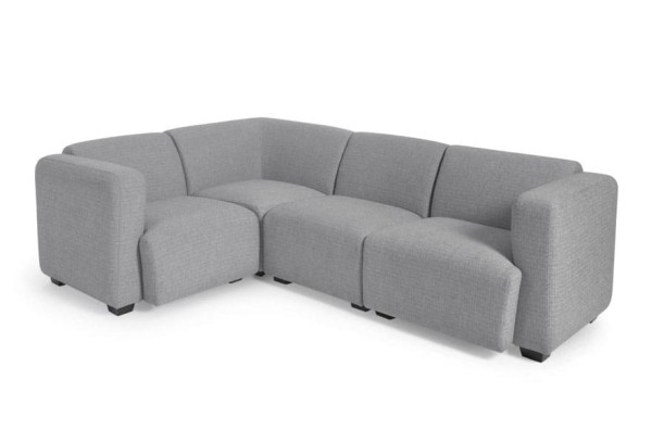 Кутовий диван 4-місний La Forma LEGARA S757MN14 Сірий-0