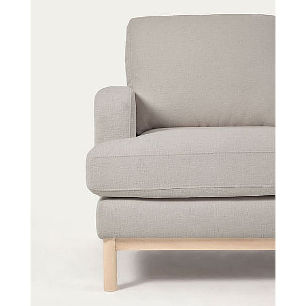 Угловой диван 3-местный с правым шезлонгом La Forma MIHAELA S805_40D_PS03 Серый-6