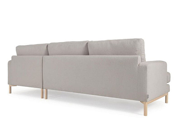 Угловой диван 3-местный с правым шезлонгом La Forma MIHAELA S805_40D_PS03 Серый-3