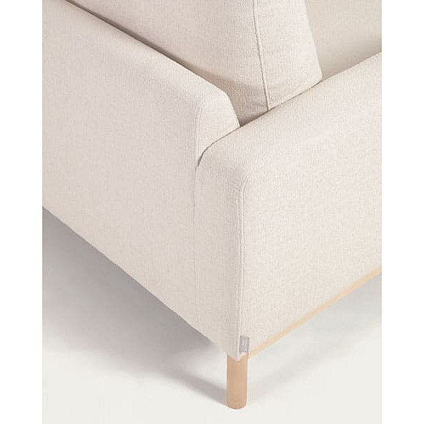 Кутовий диван 3-місний з правим шезлонгом La Forma MIHAELA S805_40D_PS33 Молочний-7