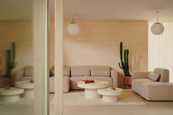 Модульний 1-місний диван La Forma NEOM S82611AU12 Бежевий-8