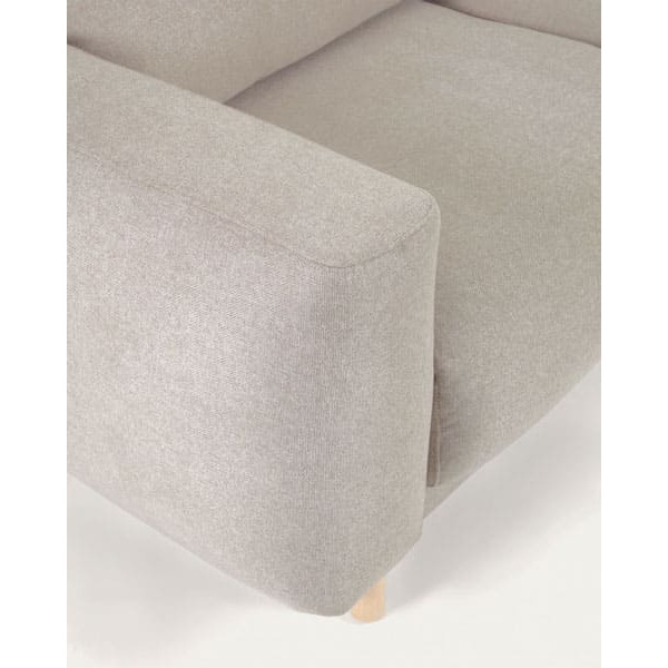 Угловой диван реклайнер 3-местный с правым шезлонгом La Forma SINGA S800_40_SO12 Бежевый-7