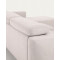 Кутовий диван реклайнер 3-місний з правим шезлонгом La Forma SINGA S800_40_SO33 Білий-9-thumb