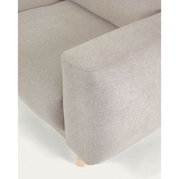 Угловой диван реклайнер 3-местный с левым шезлонгом La Forma SINGA S800_41_SO12 Бежевый-6