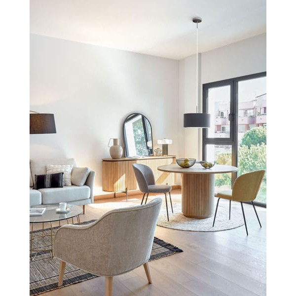 Диван 2-местный La Forma GILMA S793_20_LO12 Бежевый ткань-5